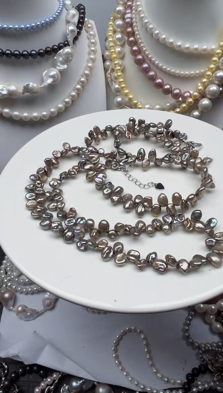 【闪购商品】淡水珍珠颈饰未镶嵌1