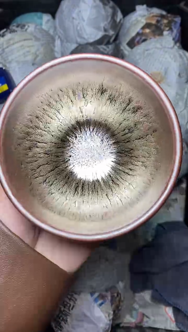 【闪购商品】茶盏金丝万缕 盏三疯建盏茶器