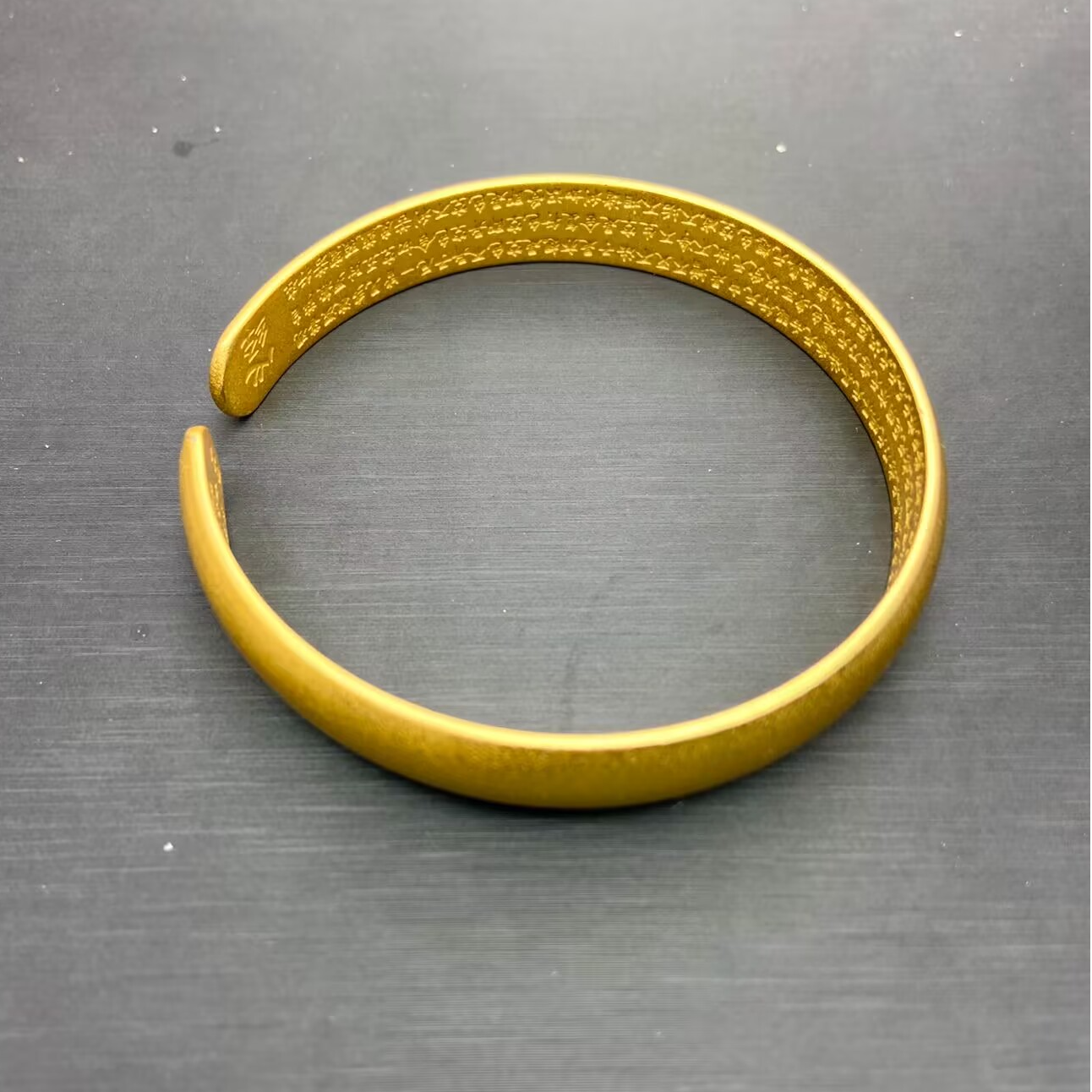 真金足金黄金手镯-带证书带礼盒