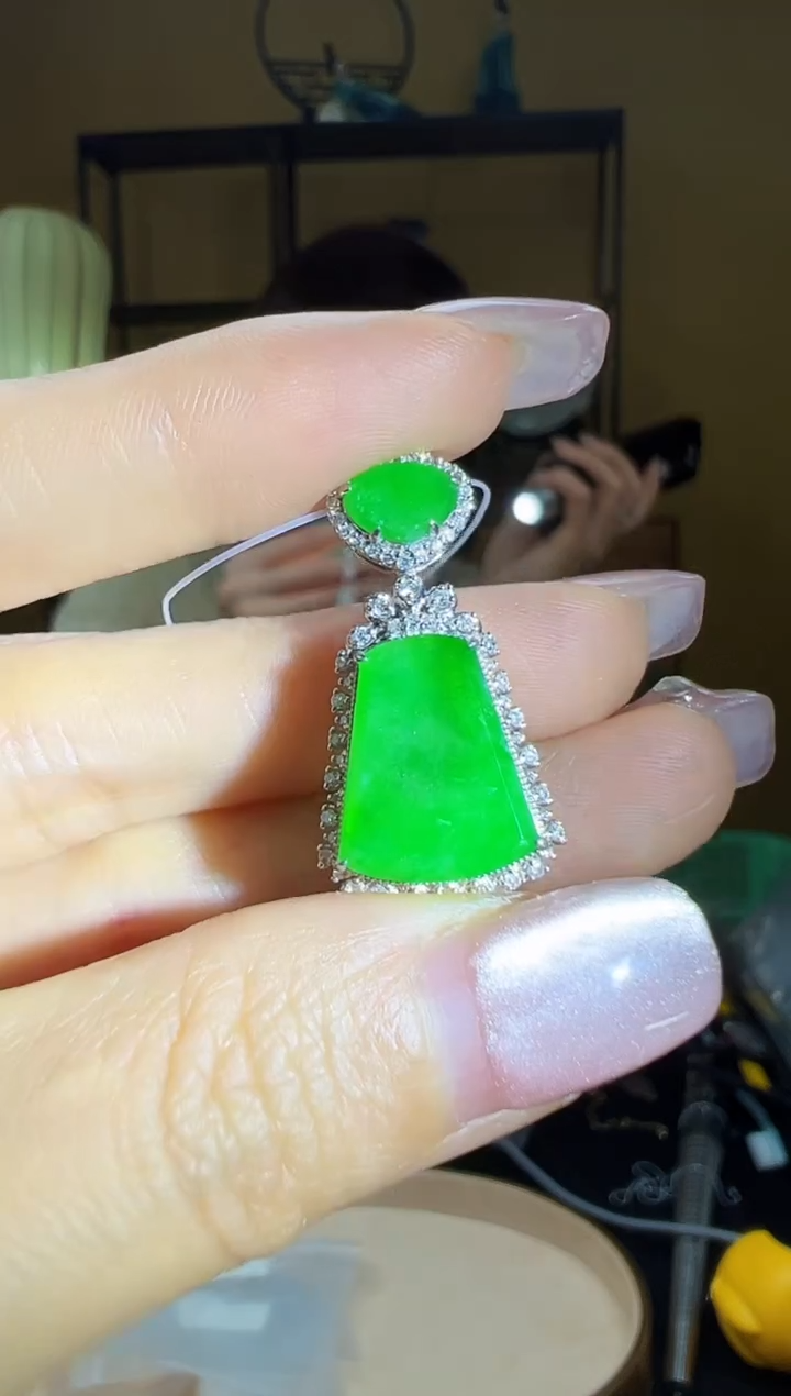 【闪购商品】翡翠颈饰18K金镶嵌DFZ0205-50