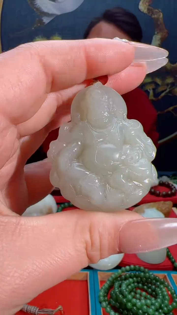 【闪购商品】和田玉吊坠未镶嵌1