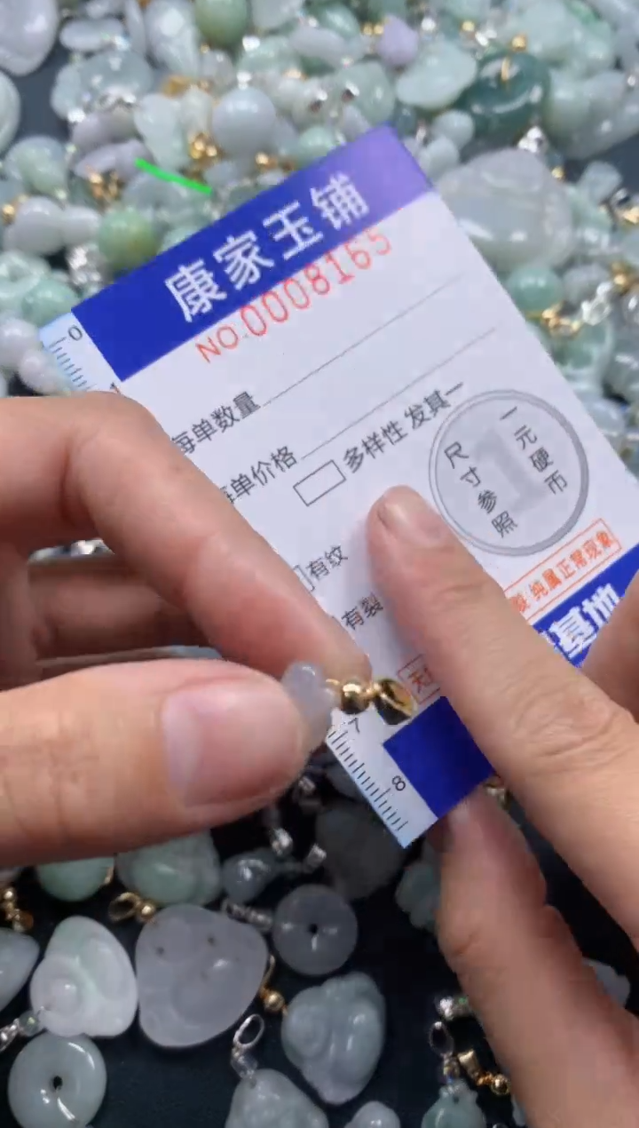 颈饰未镶嵌翡翠8165