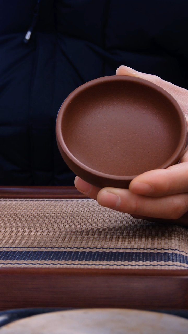 【闪购商品】紫砂茶杯深井紫泥杯子