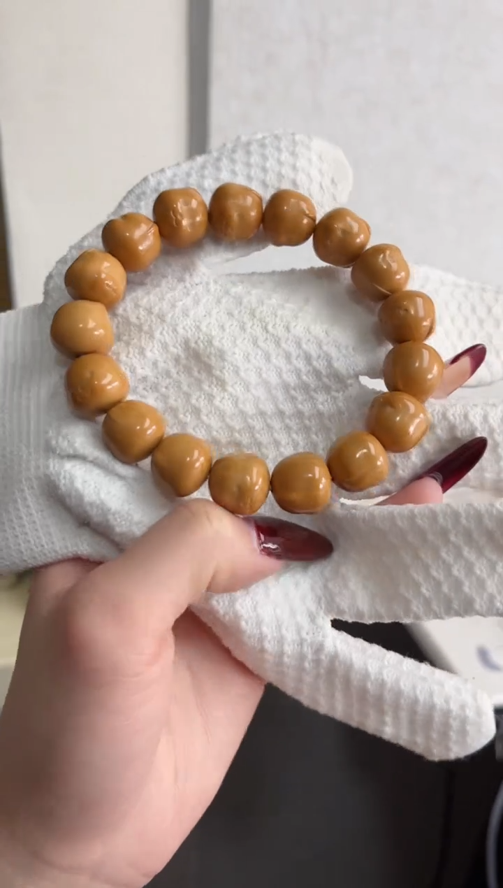 【闪购商品】菩提根/象牙果手串小熊猴头13mm手串