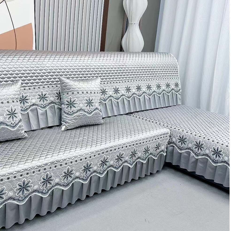 沙发垫四季通用简约防滑时尚家用纯色扶手巾罩套全盖靠背巾通用型