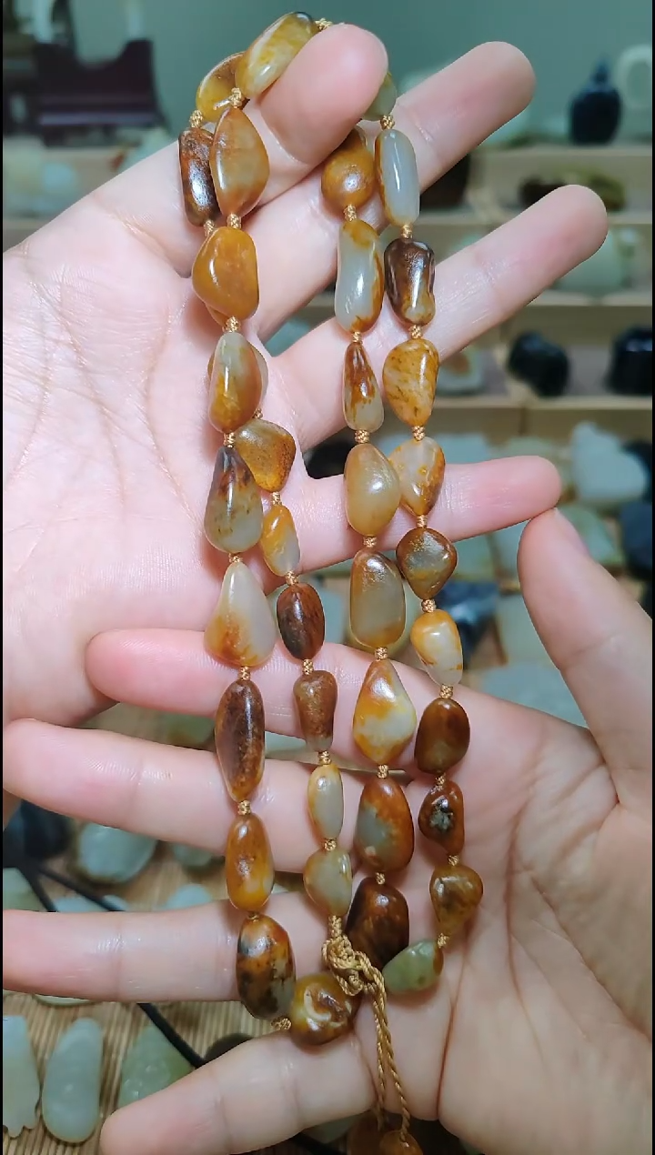 【闪购商品】和田玉项链未镶嵌新疆和田玉原石项链