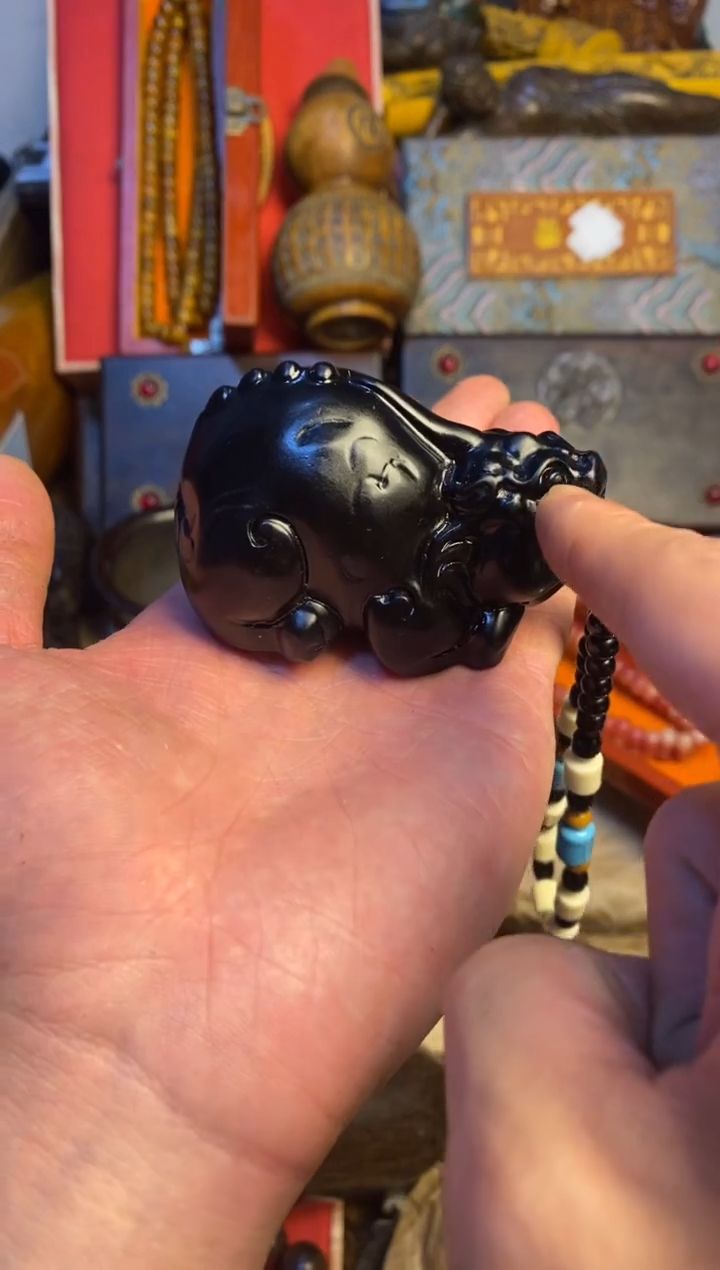 【闪购商品】和田玉（墨玉）挂件未镶嵌主播推荐主播推荐