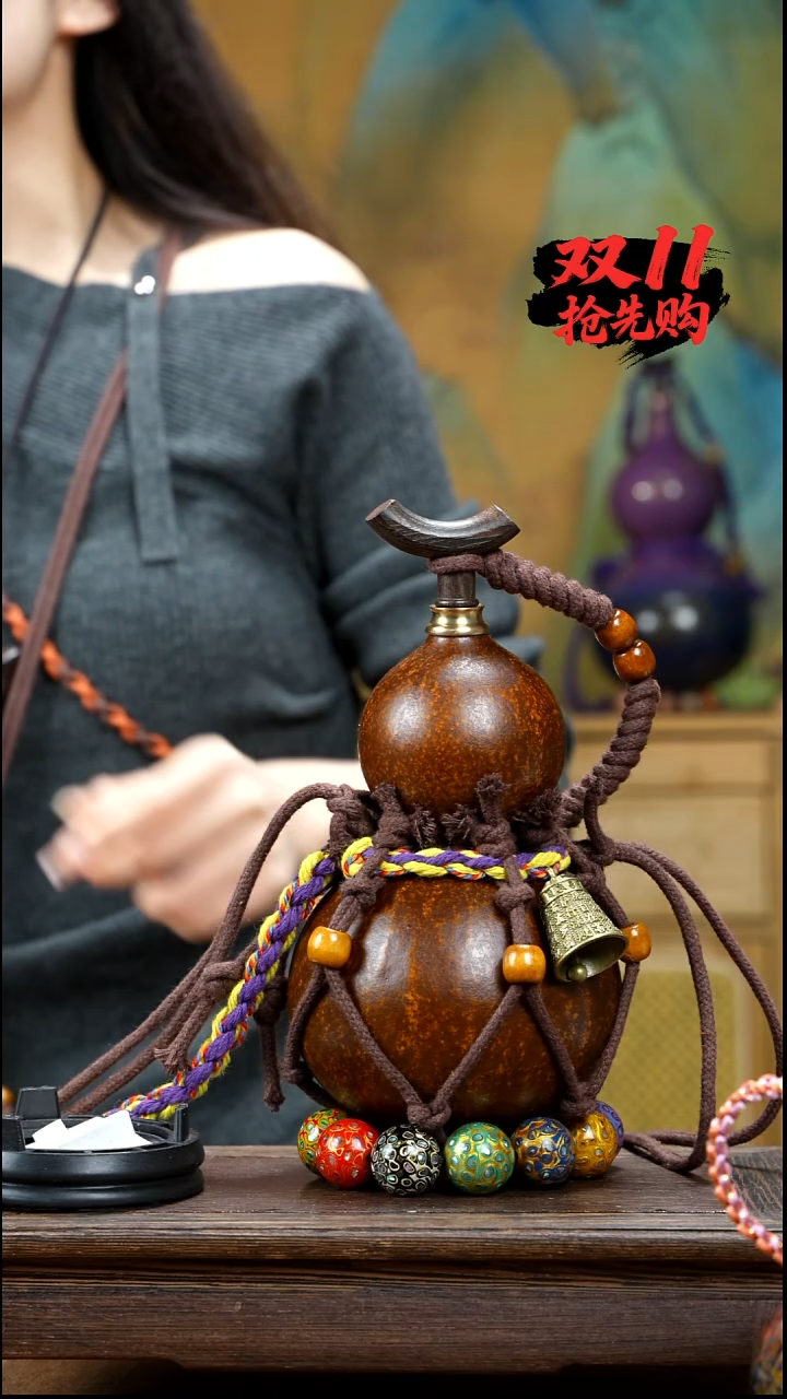 XW027网兜款酒葫芦不包手串-（现货现发）