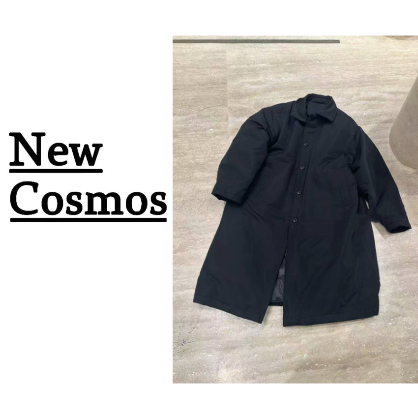 【NEW COSMOS   】极简风中长款拉链翻领女款90羽绒服