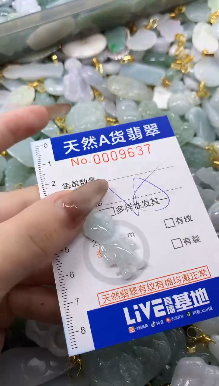 翡翠未镶嵌颈饰天然A货翡翠
