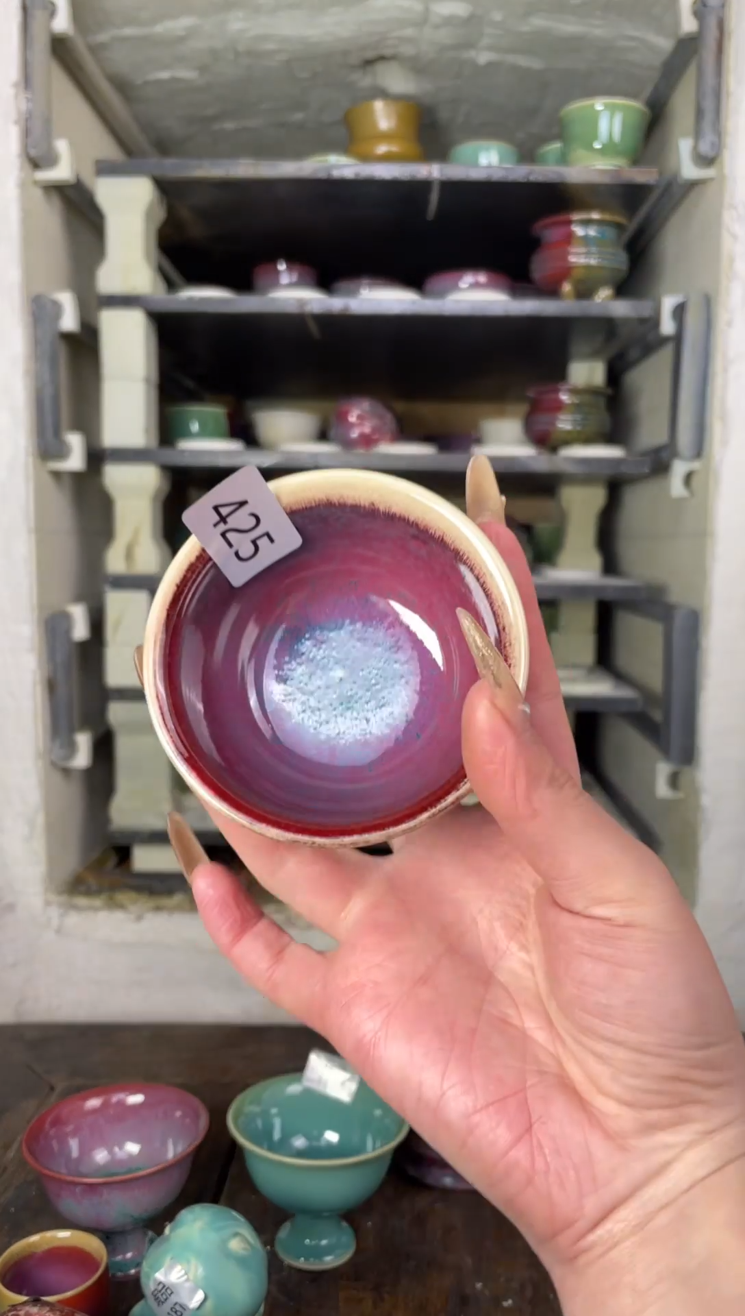 【闪购商品】摆件钧瓷手工茶器窑变