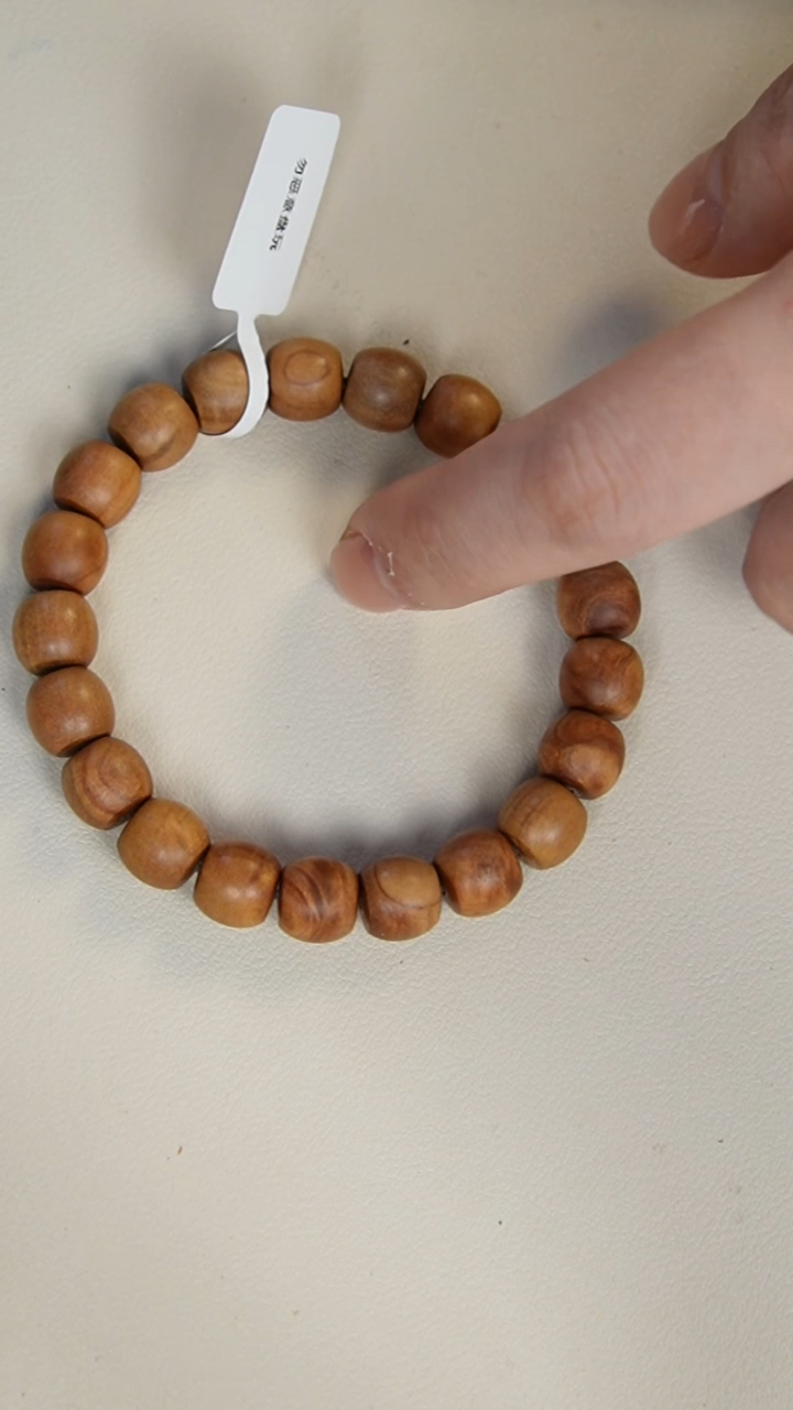 【闪购商品】檀香木手串/手链老山檀香10直切单圈留疤