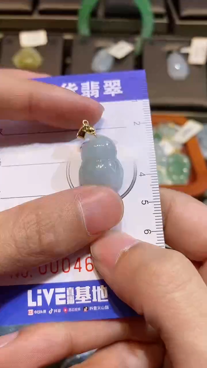 【闪购商品】翡翠颈饰未镶嵌纯天然A货翡翠一件