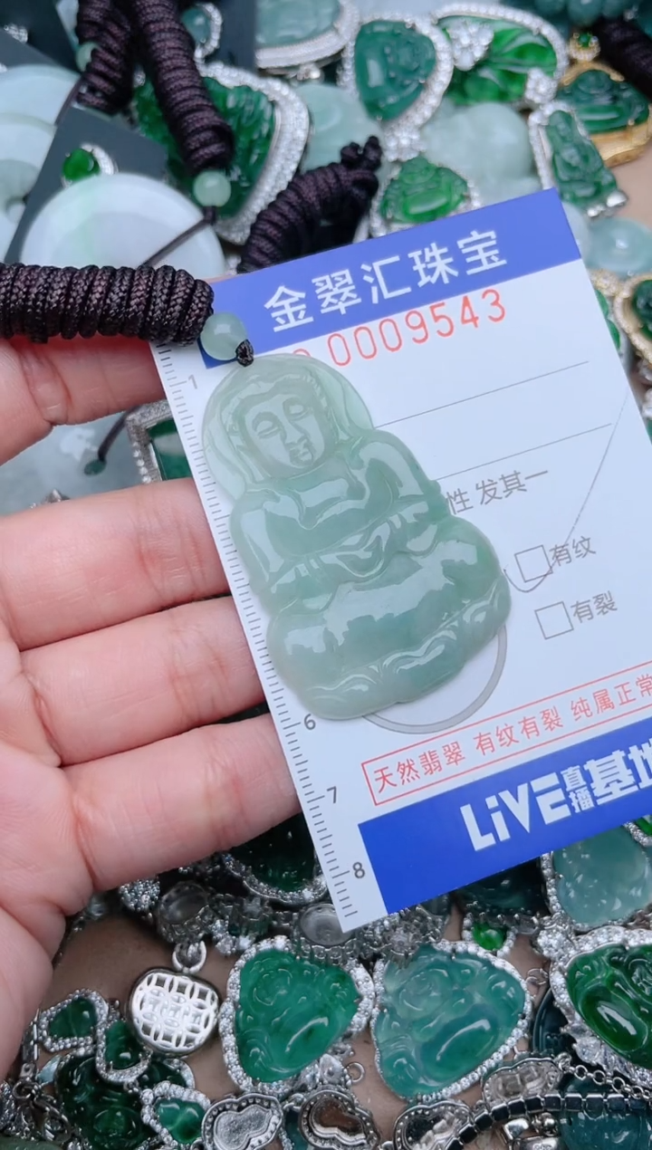 【闪购商品】翡翠颈饰未镶嵌9543......