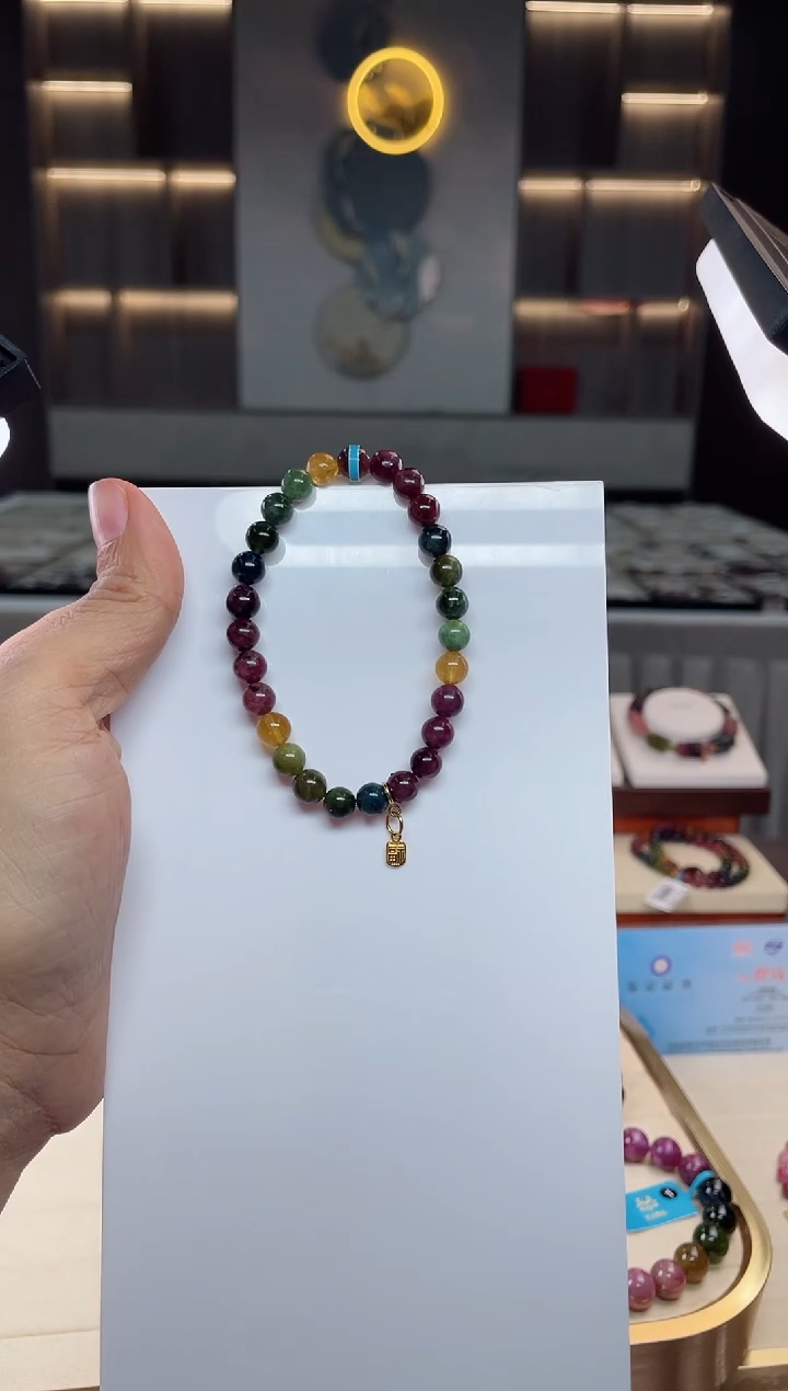 【闪购商品】碧玺单圈手串未镶嵌（多样性发一条）Q