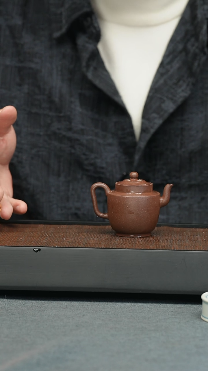 【闪购商品】紫砂茶壶五堂 折肩宫灯-时大彬.于茶香室制