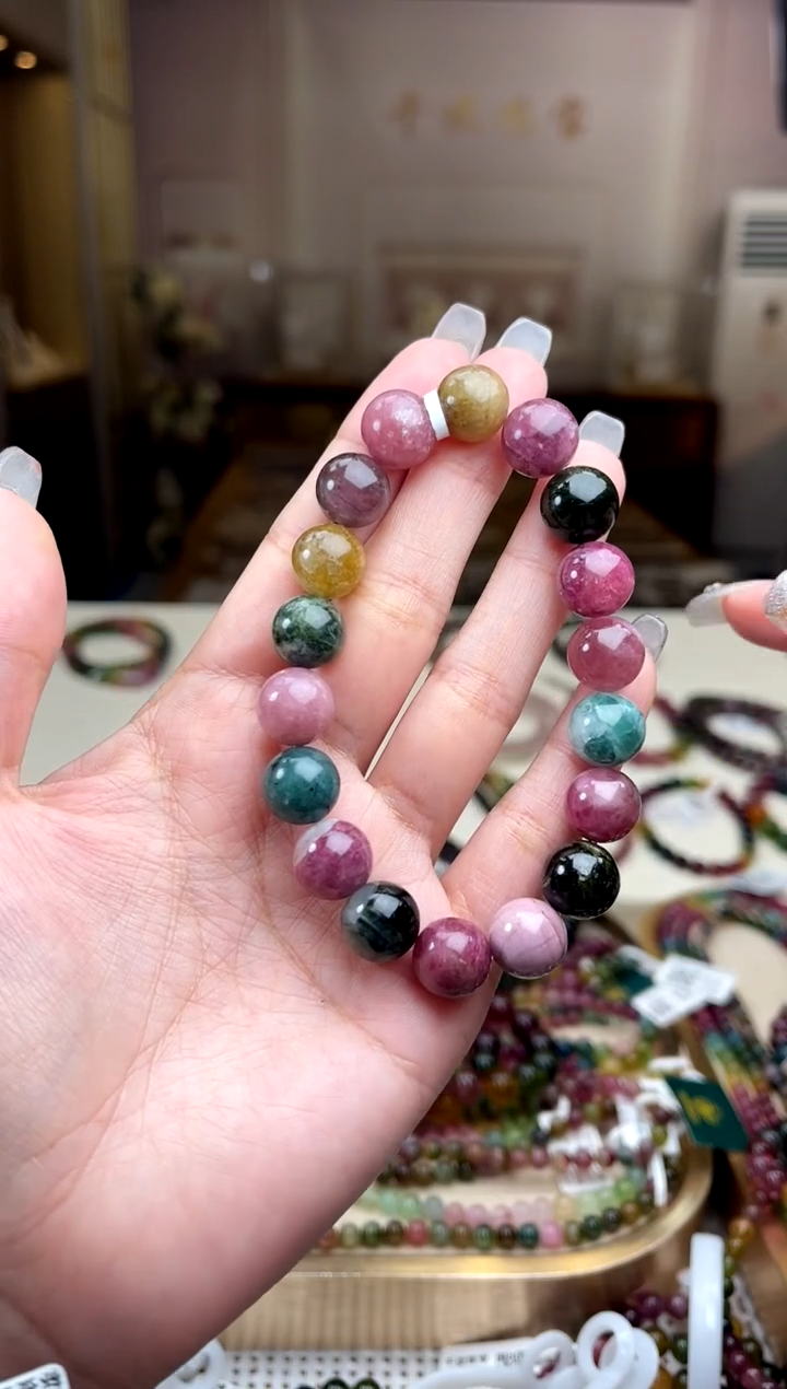 【闪购商品】碧玺/未镶嵌11mm+碧玺单圈多样性发货