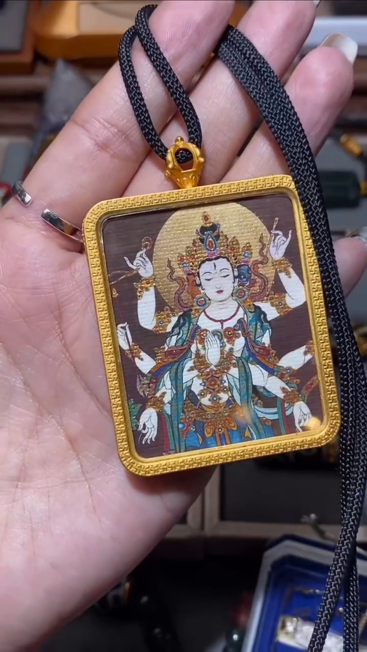 【闪购商品】吊坠LZ-00920-摩利支天