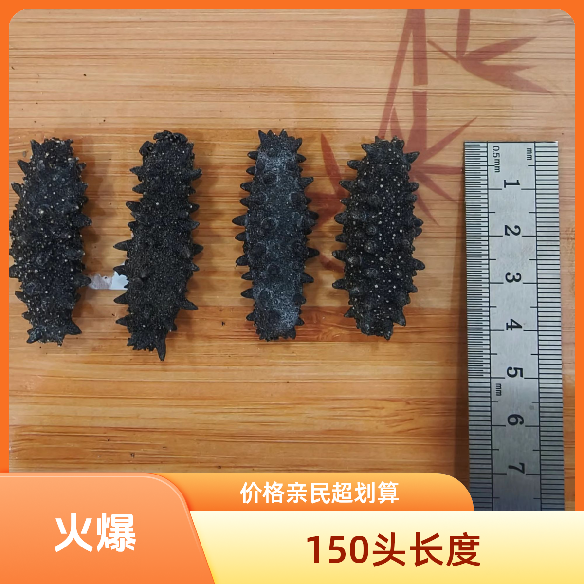 俄罗斯干海参150头