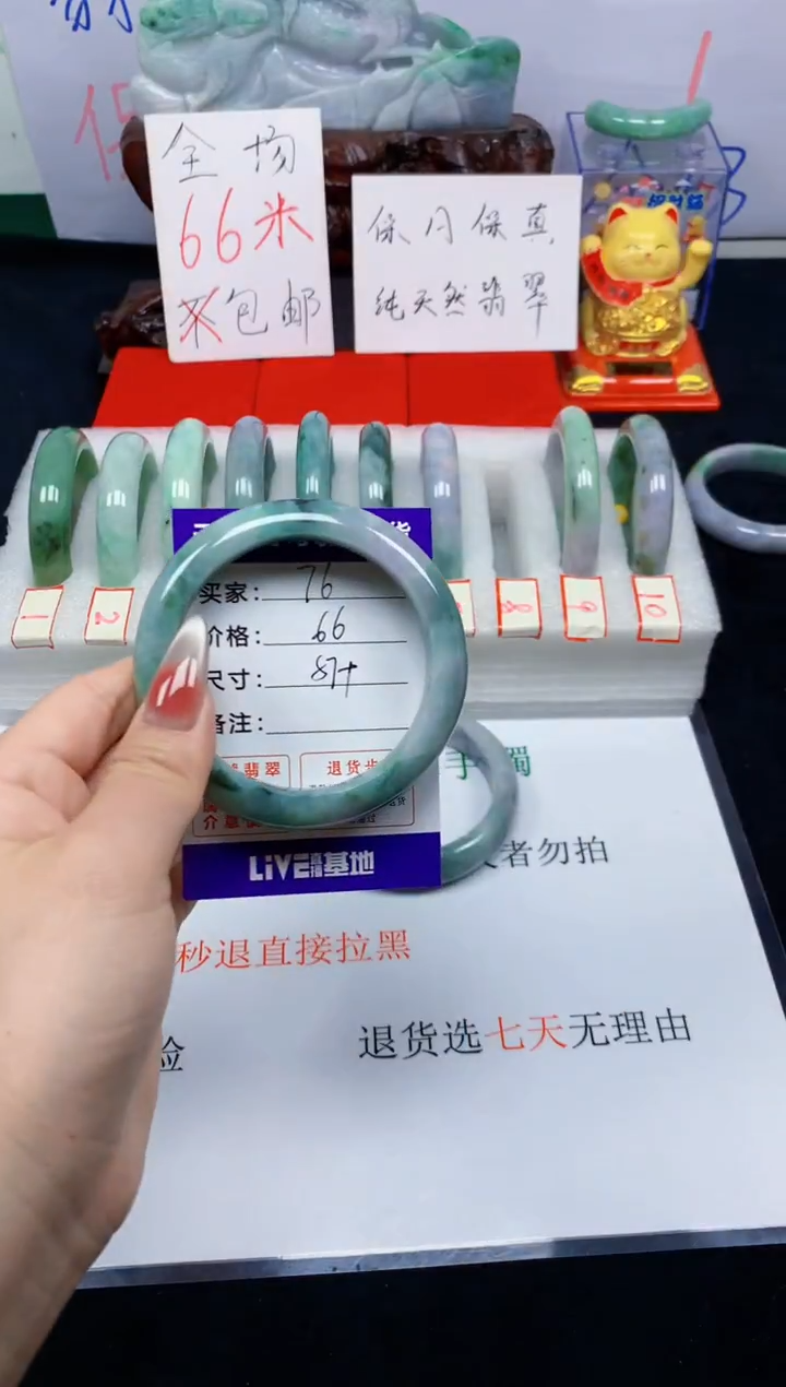 未镶嵌手镯翡翠76