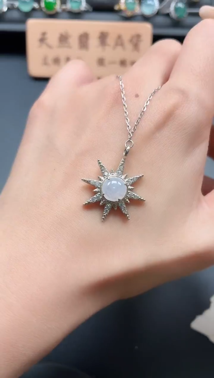 银S925镶嵌戒指翡翠11