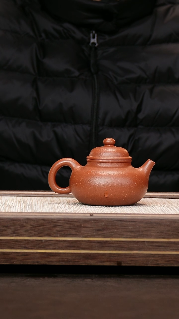 茶壶紫砂降坡泥 容天160cc