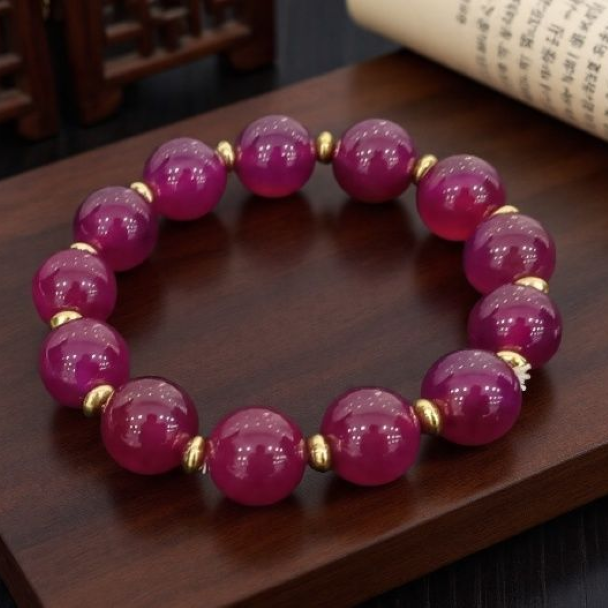 手链 【官方正品】紫葡萄紫气东来手串