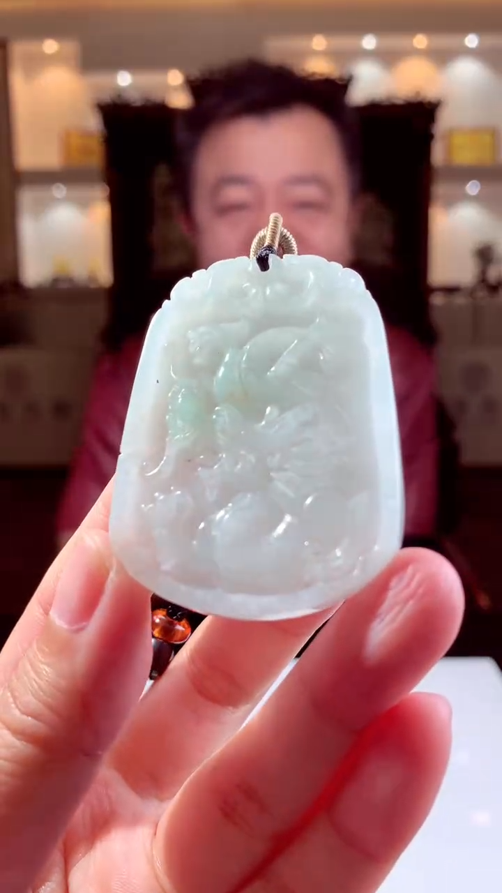 颈饰未镶嵌翡翠天然翡翠（拍一发一）