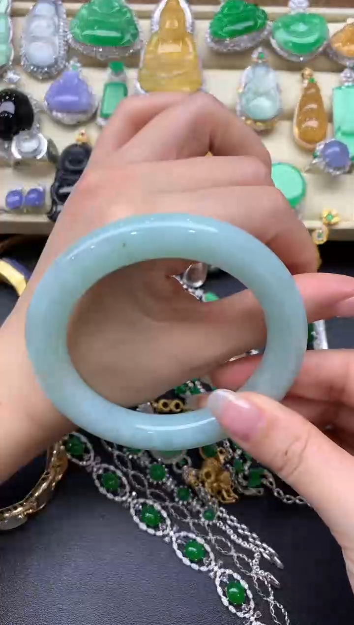 【闪购商品】翡翠手镯未镶嵌227-中国好珍宝