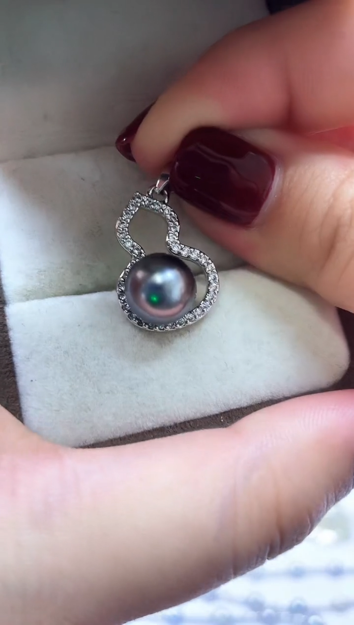 【闪购商品】海水珍珠颈饰银S925镶嵌1