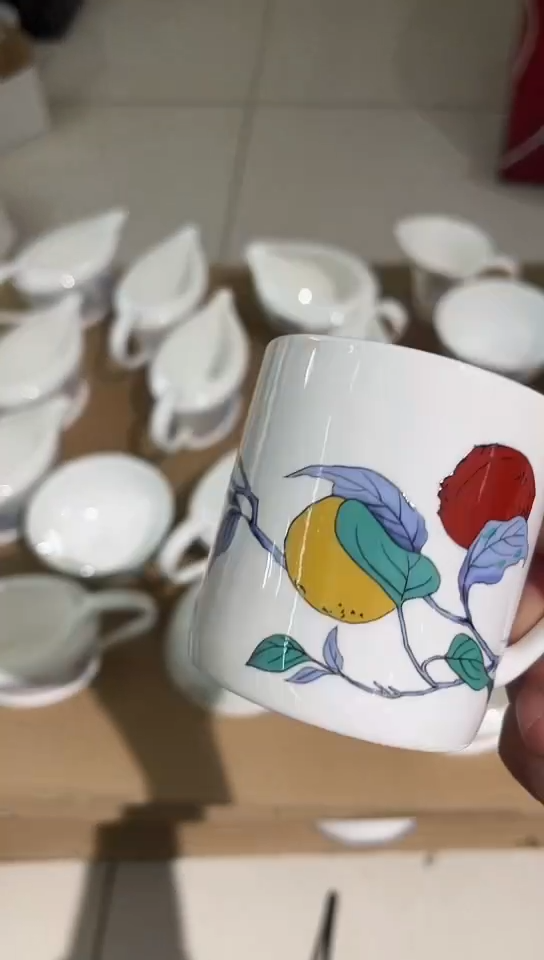 瓷1个杯子隆达骨瓷