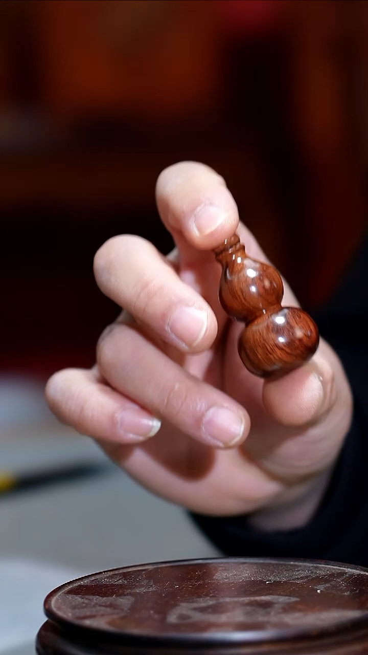 手串/手链黄花梨/降香黄檀海黄葫芦把件HHL483