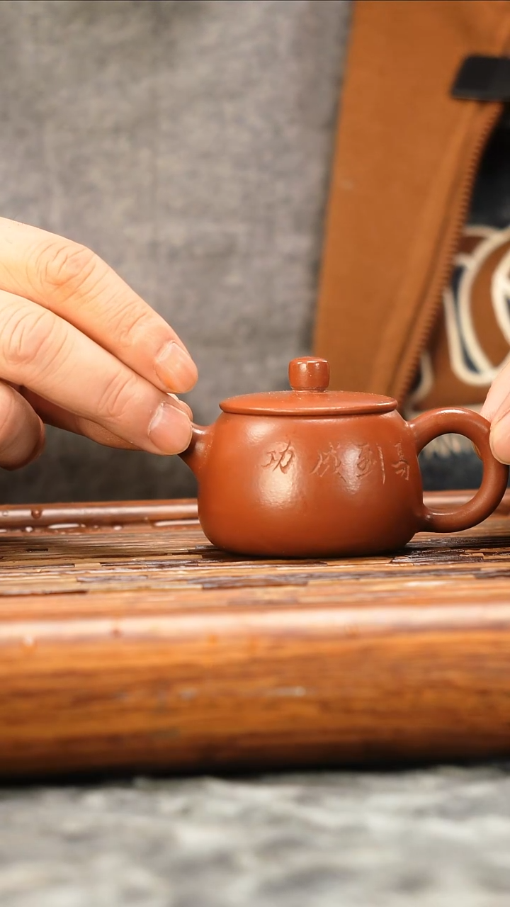 茶壶紫砂朱泥马到成功小高票