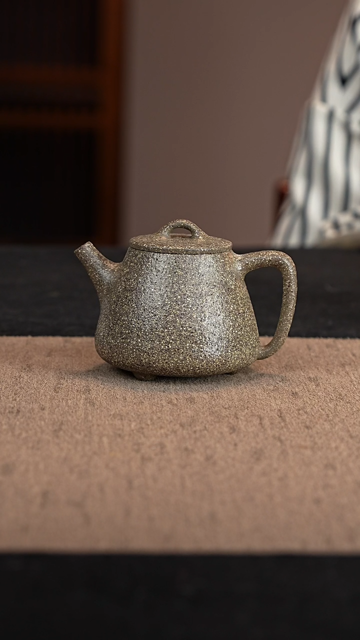 【闪购商品】紫砂茶壶青玉砂高石瓢