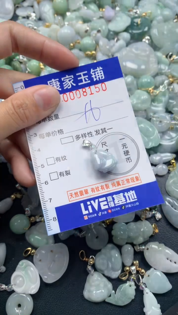颈饰未镶嵌翡翠8150