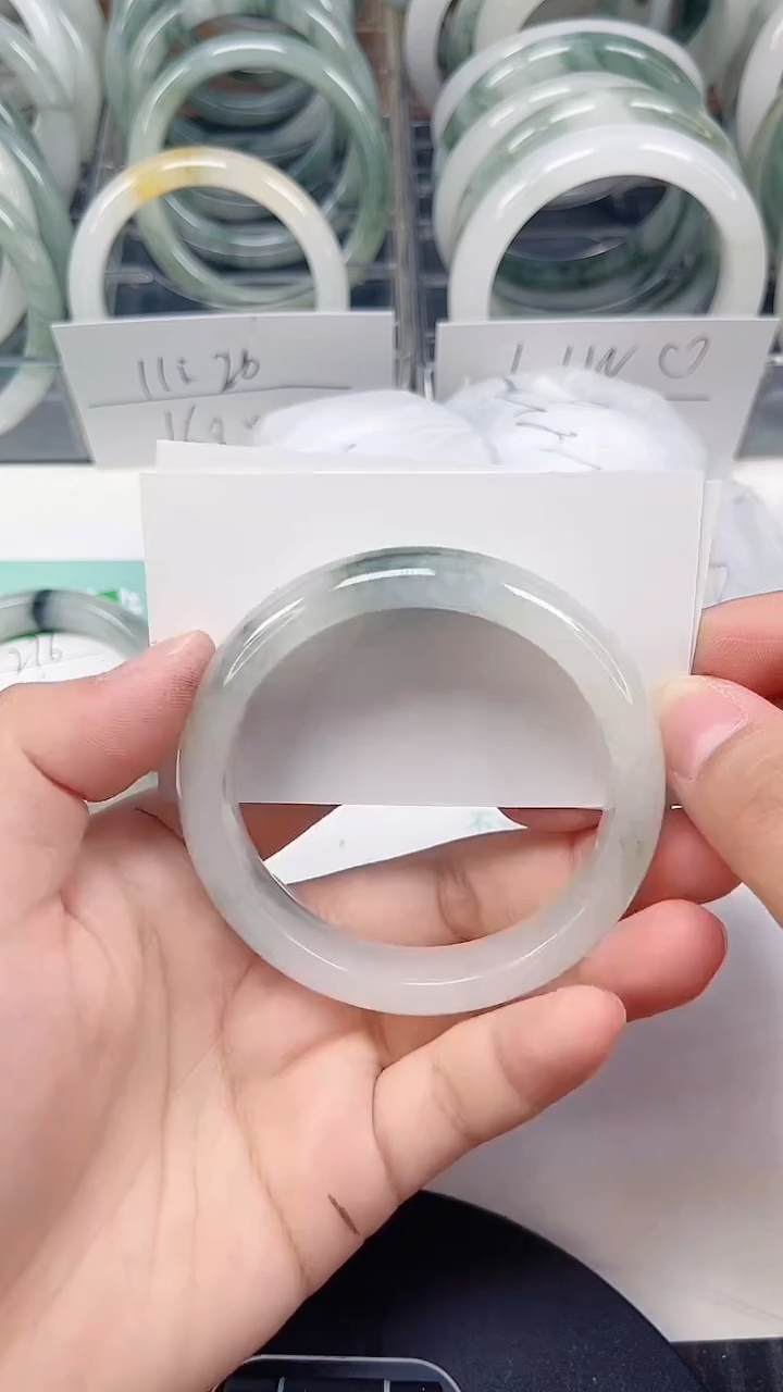 未镶嵌手镯石英质玉277-53/54