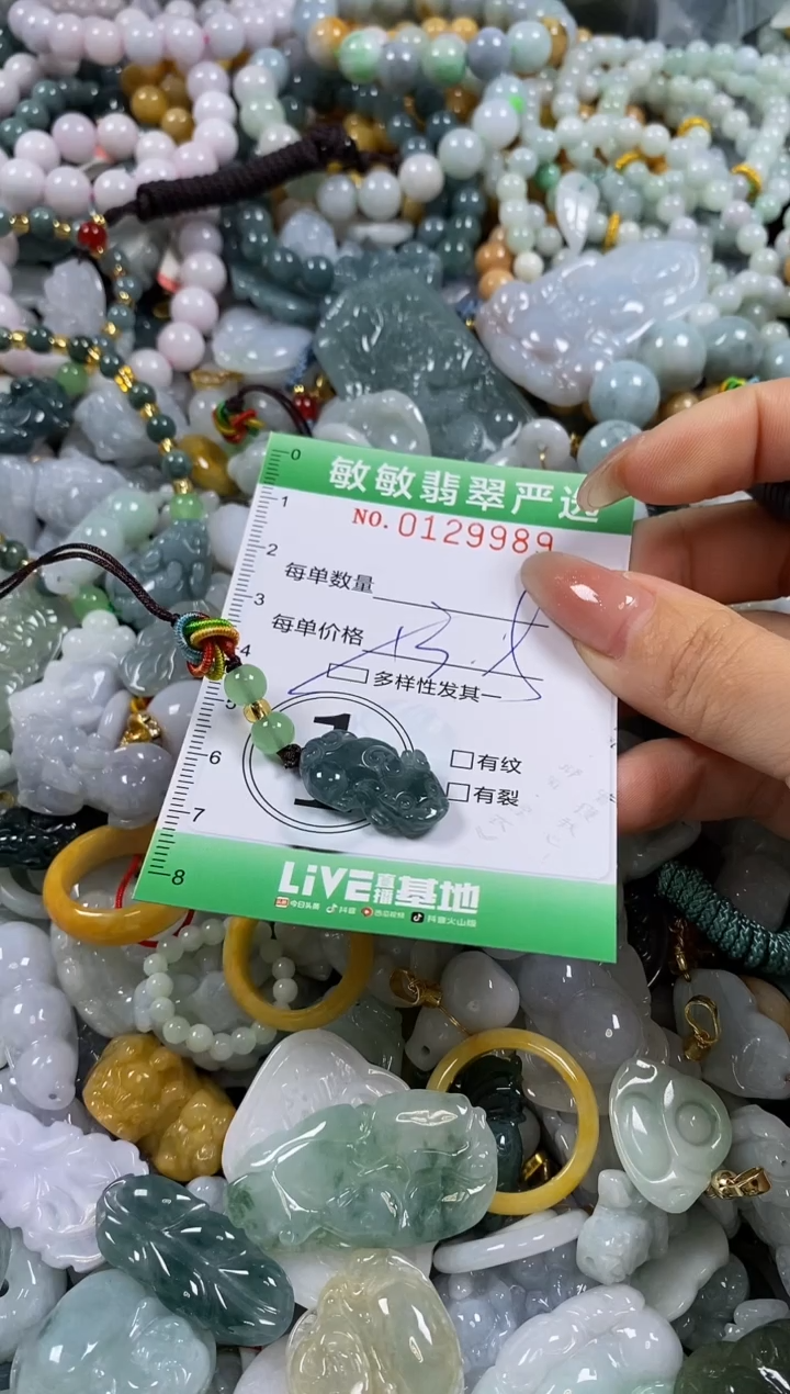【闪购商品】翡翠颈饰未镶嵌闪购0129989多样性发其一