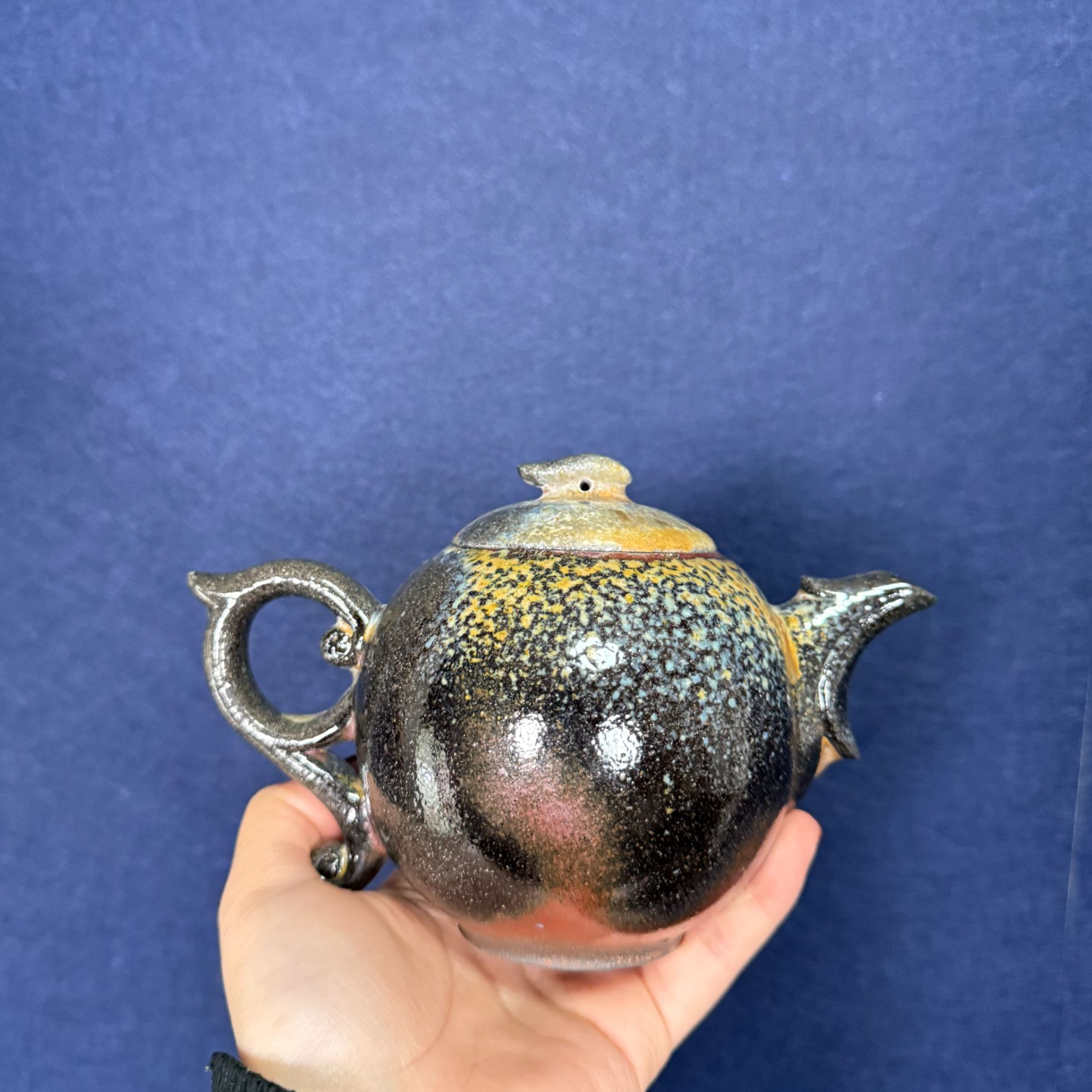 原矿紫砂高温纯柴烧窑宝紫砂壶