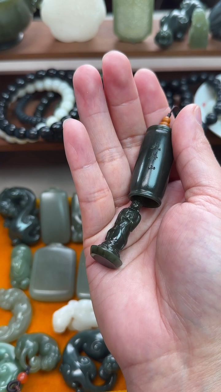 【闪购商品】和田玉吊坠(不含链)未镶嵌立体小件苏工