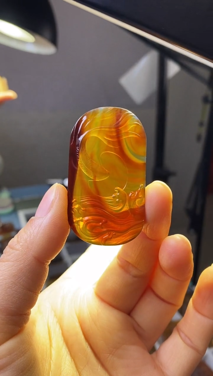 【闪购商品】琥珀颈饰未镶嵌SN2-6（如鱼得水）