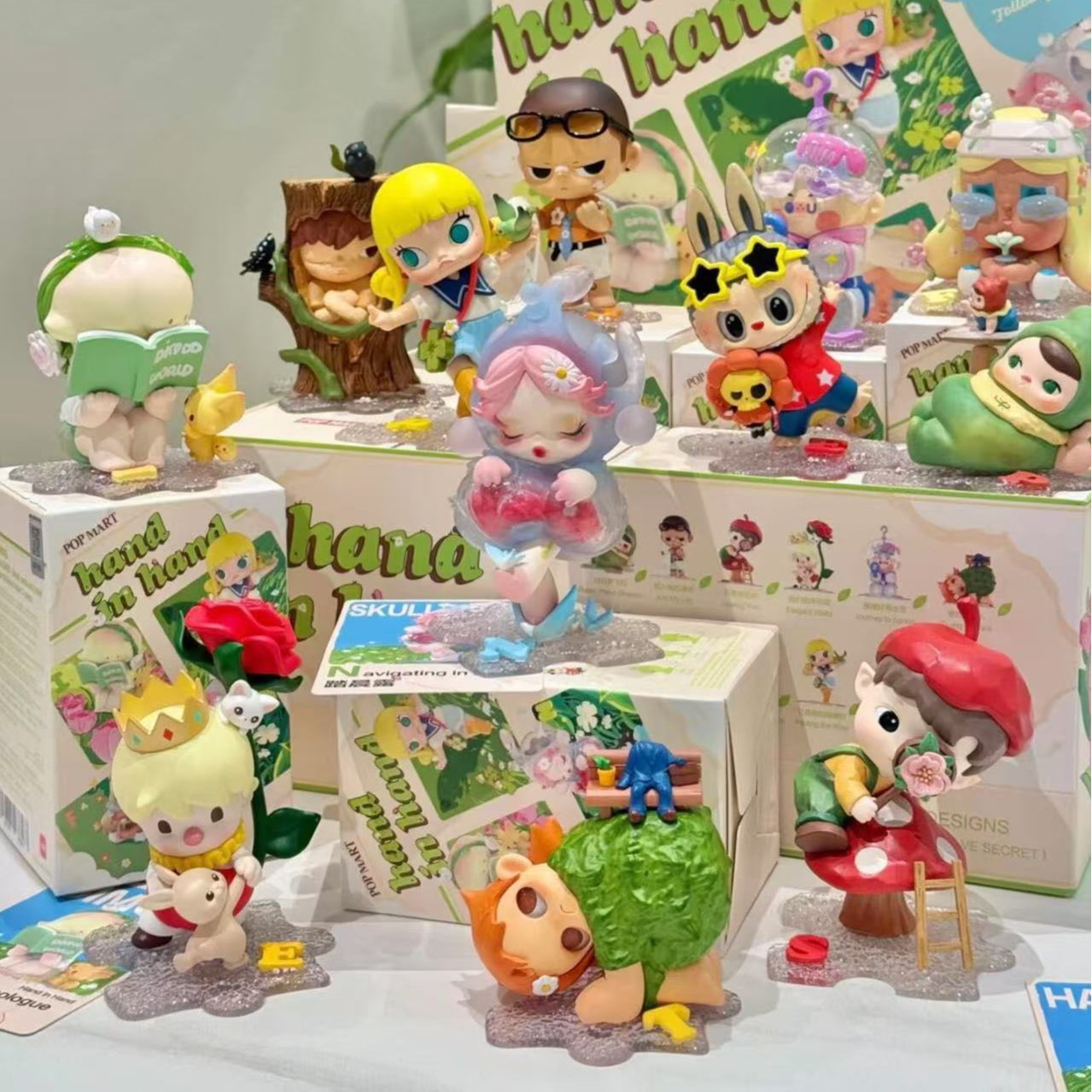 【HOB2老粉回馈】PPMT小手拉小手/寻找MOKOKO IP合集盲盒手办