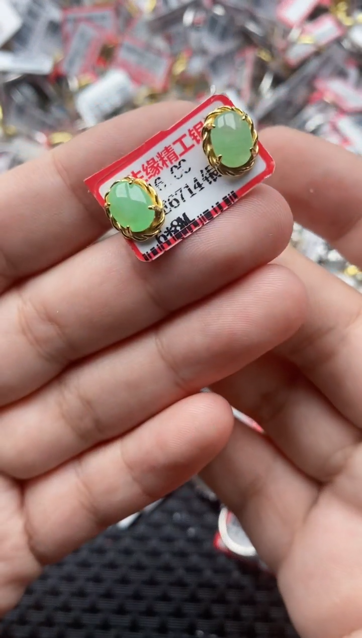 【闪购商品】翡翠戒指银S925镶嵌55555---2