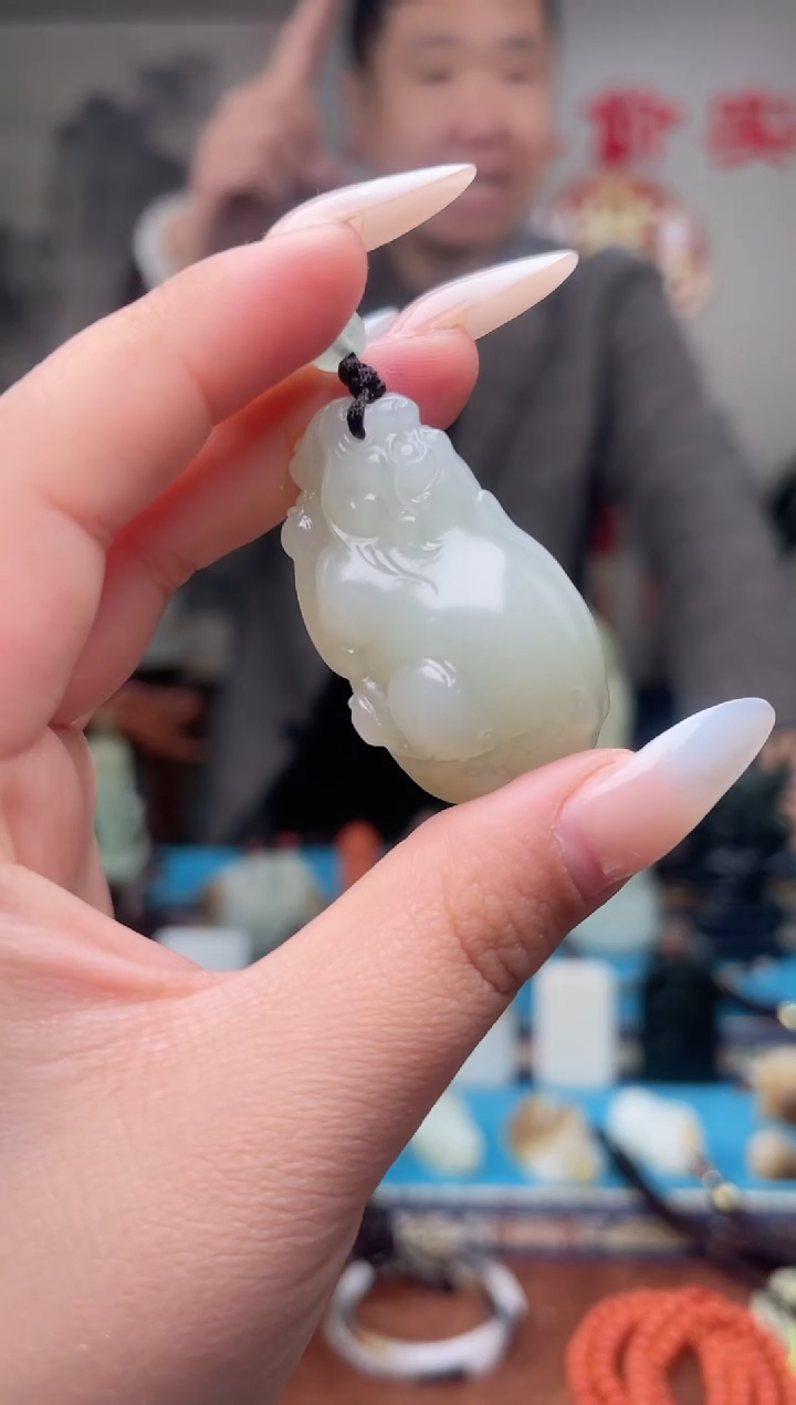 【闪购商品】和田玉挂件未镶嵌1