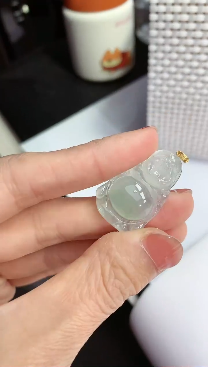 【闪购商品】翡翠颈饰未镶嵌佛公