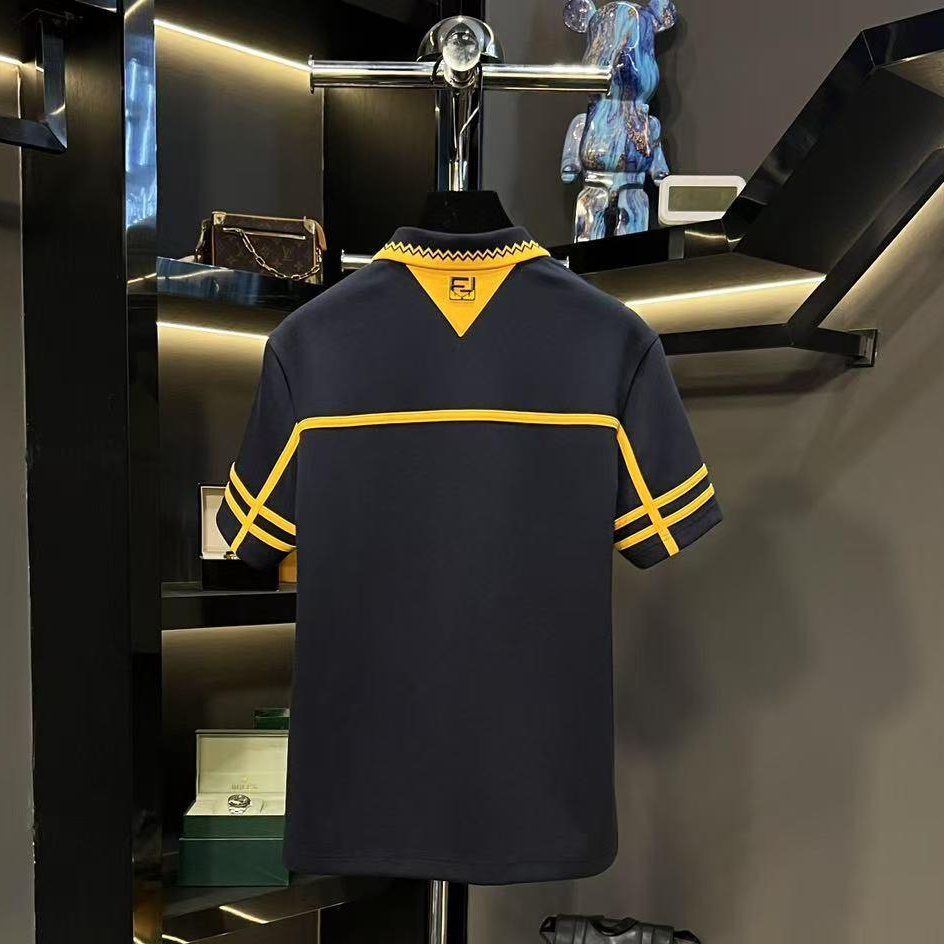 YL【大师兄专属】恶魔之眼刺绣短袖潮牌休闲半袖POLO衫凉感25282