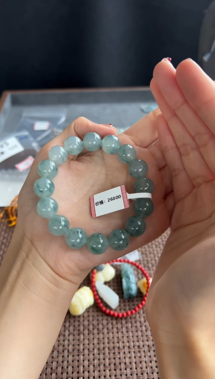 未镶嵌手串翡翠Y1买断