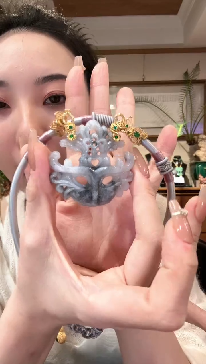 【闪购商品】翡翠颈饰未镶嵌国风