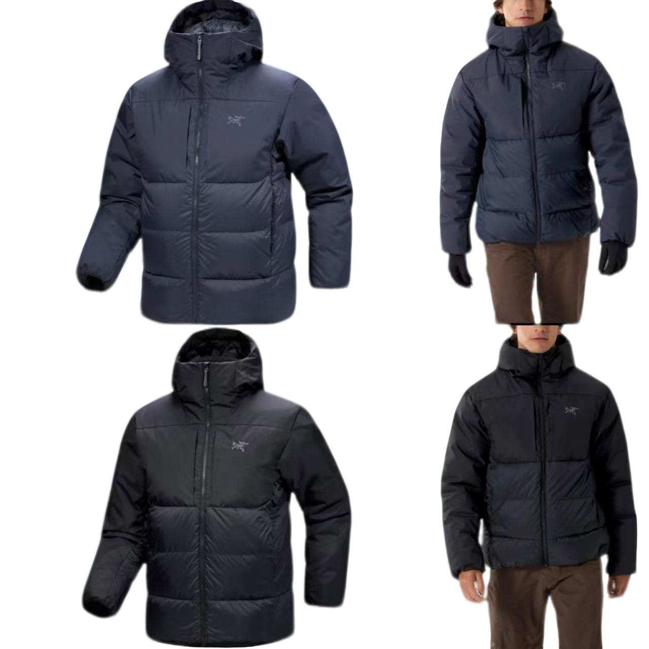 ARC'TERYX/始祖鸟THORIUM SV 纯色拉链连帽长袖羽绒服 男款 