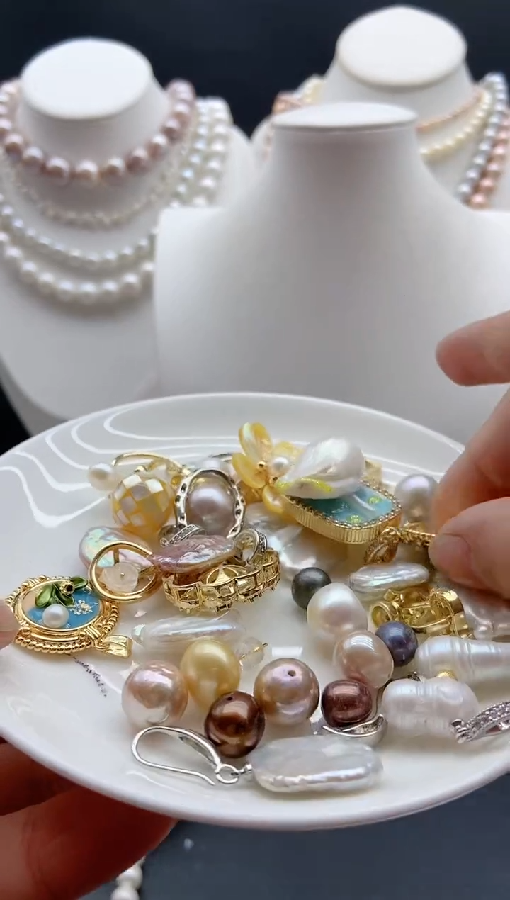 【闪购商品】淡水珍珠颈饰未镶嵌1