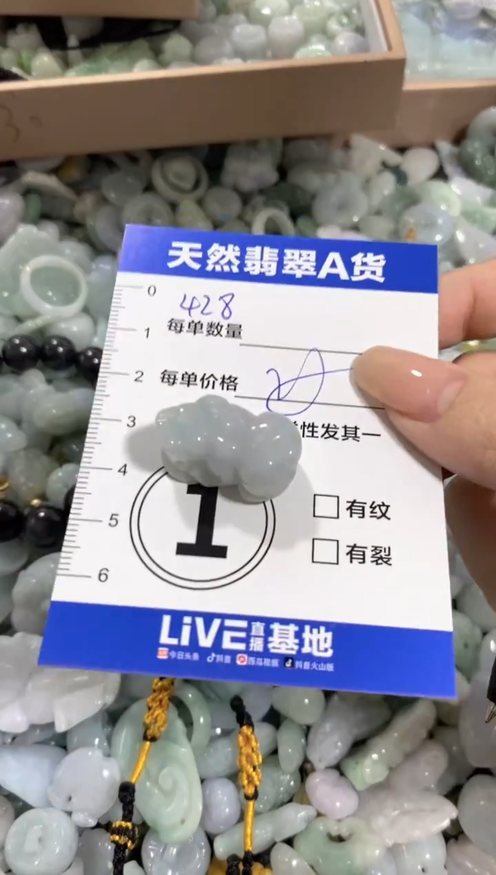 颈饰未镶嵌翡翠天然翡翠A货批量多样性发一件